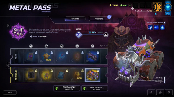 HMM Metal Pass Premium Season 3