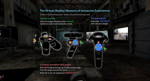 Screenshot z The Virtual Reality Museum of Immersive Experiences Screenshot z The Virtual Reality Museum of Immersive Experiences