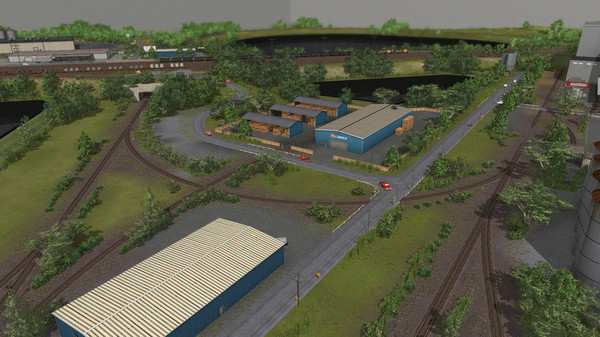 Trainz 2019 DLC: Brazemore Yard.