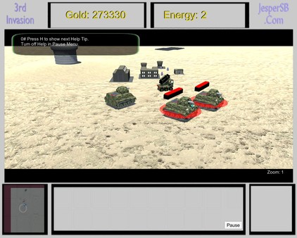 Screenshot 4 of 3rd Invasion - Zombies vs. Steel - final gameplay screenshot