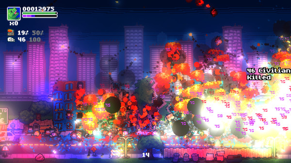 Screenshot z Terror of Hemasaurus