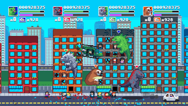Screenshot z Terror of Hemasaurus