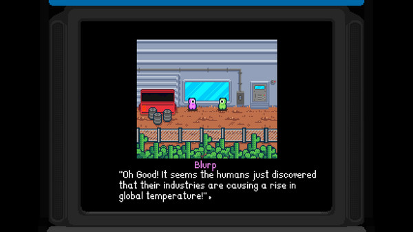 Screenshot z Terror of Hemasaurus