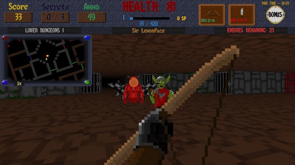 Screenshot z Tenebrous Dungeon Screenshot z Tenebrous Dungeon