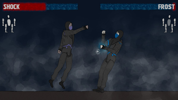 Screenshot z DUST-UP