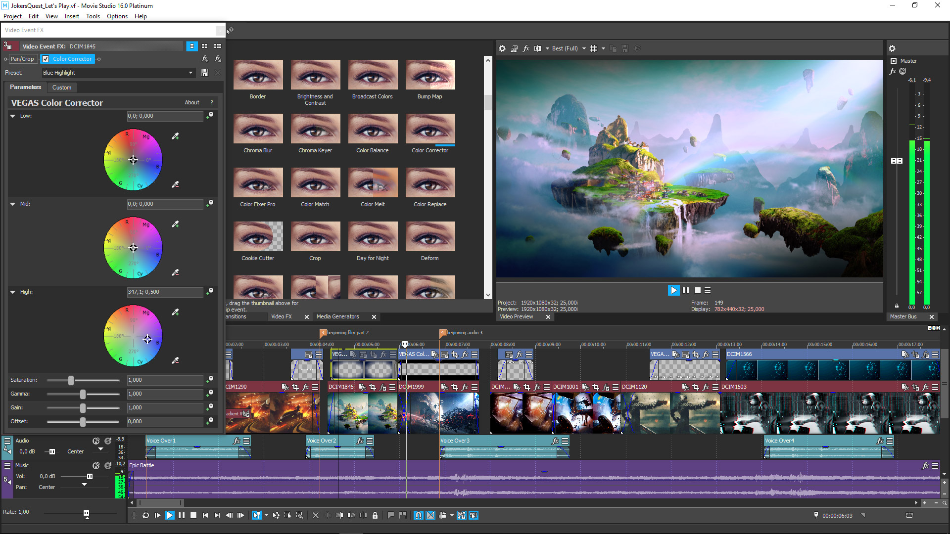 VEGAS Movie Studio 16 Platinum Steam Edition Featured Screenshot #1