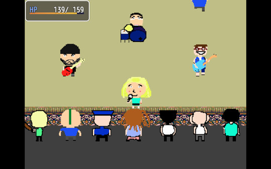 Screenshot z Ellen and the Degenerates RPG