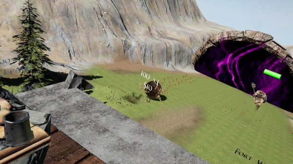 Screenshot z IgKnight Golf Defender