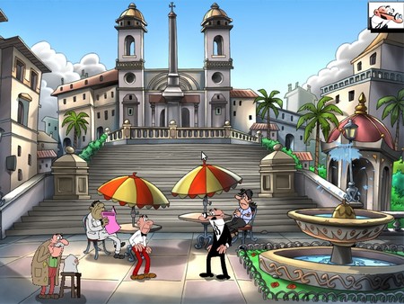 Screenshot z Mortadelo y Filemón: La banda de Corvino