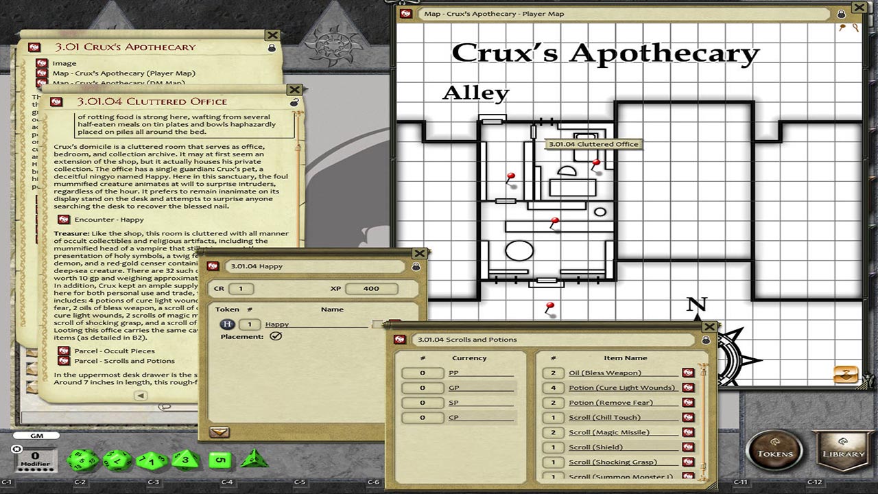 Fantasy Grounds - The Blight: The Crooked Nail (PFRPG) screenshot 4