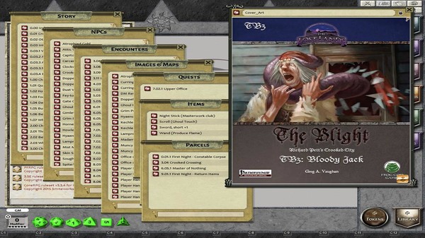Fantasy Grounds - The Blight: Bloody Jack (PFRPG)