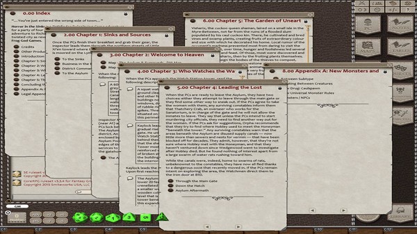 Fantasy Grounds - The Blight: Horror in the Sinks (5E)