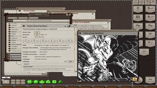 Fantasy Grounds - The Lost Lands: The Wizard's Amulet (5E)