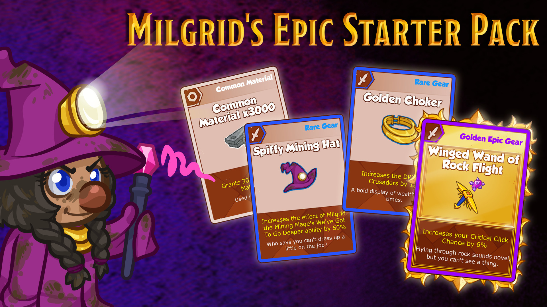 Crusaders of the Lost Idols: Milgrid's Epic Starter Pack Featured Screenshot #1