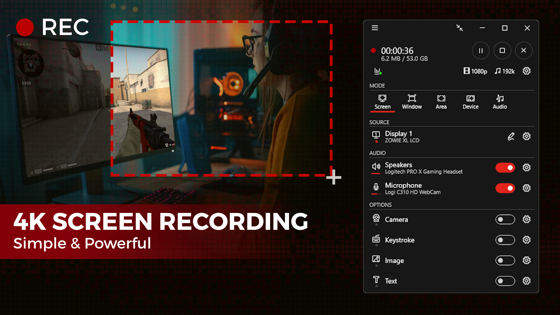 #1. Screenbits - Screen Recorder (Steam) 由: CHEHRAZ