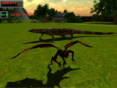Screenshot z Lizardquest-Alien waters