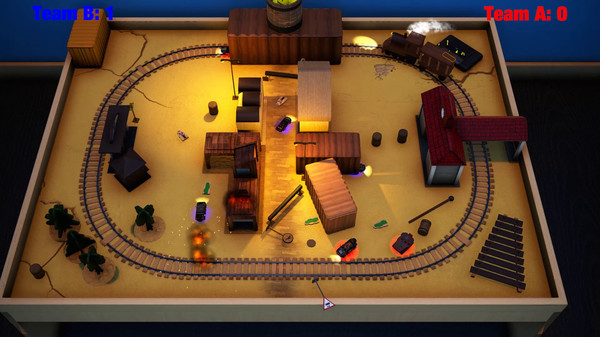 Screenshot z Micro Mayhem