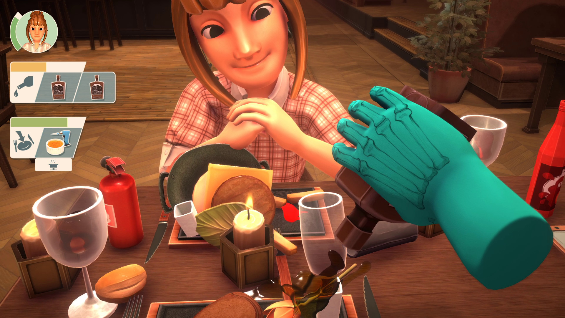 Table Manners: Physics-Based Dating Game