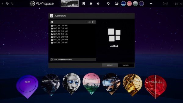 Screenshot z PLAYspace Screenshot z PLAYspace