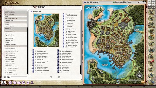 Fantasy Grounds - Pathfinder Campaign Setting: Sandpoint, Light of the Lost Coast (PFRPG)