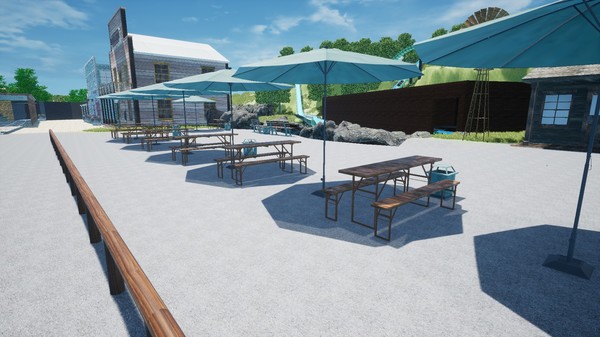 Screenshot z Theme Park Worker