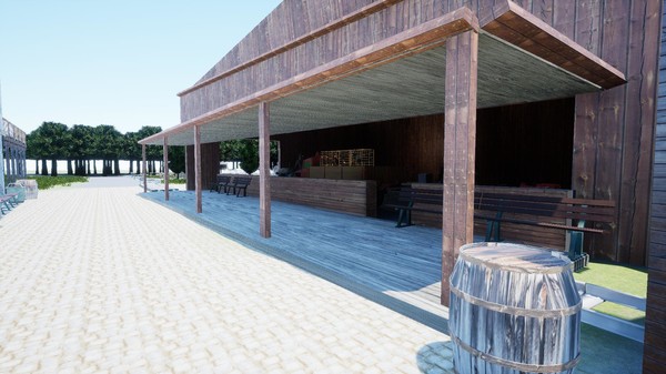 Screenshot z Theme Park Worker