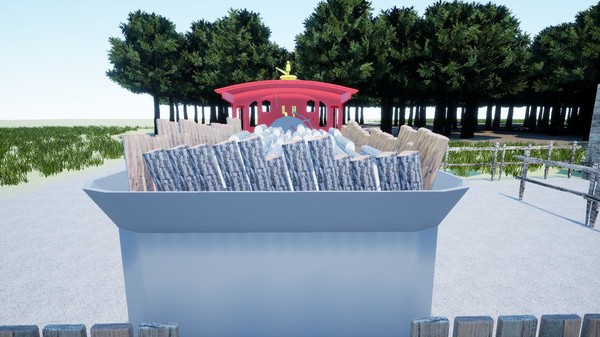 Screenshot z Theme Park Worker