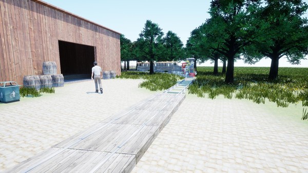 Screenshot z Theme Park Worker