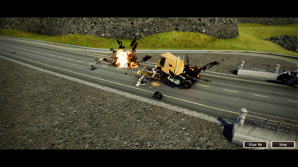 Screenshot z Wrecked Crash Simulator