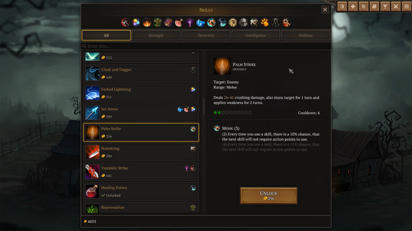 Screenshot z Dark Bestiary