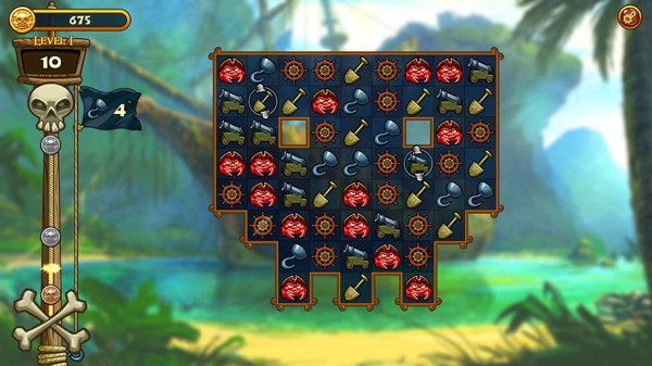 Screenshot z Match Three Pirates! Heir to Davy Jones