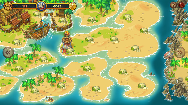 Screenshot z Match Three Pirates! Heir to Davy Jones