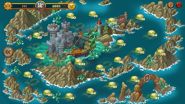 Screenshot z Match Three Pirates! Heir to Davy Jones