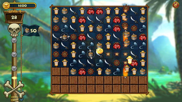 Screenshot z Match Three Pirates! Heir to Davy Jones