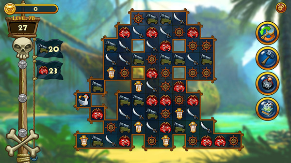 Screenshot z Match Three Pirates! Heir to Davy Jones