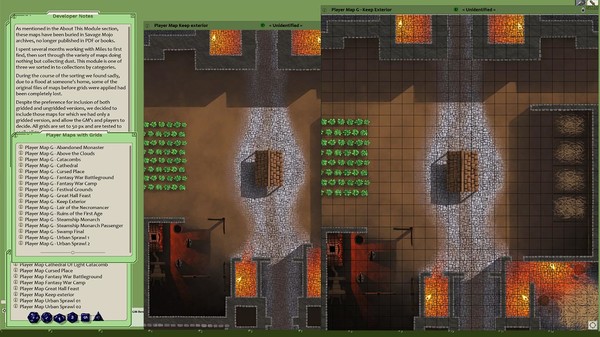 Fantasy Grounds - Map Pack Fantasy Locations (Map Pack)