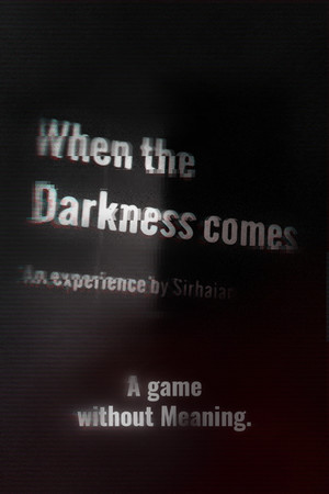 Cover art of When the Darkness comes