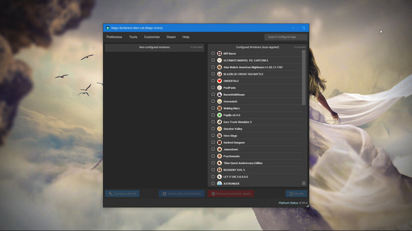 Screenshot z Magic Borderless Screenshot z Magic Borderless