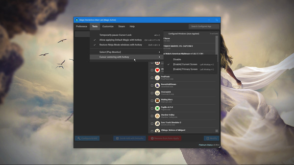 Screenshot z Magic Borderless Screenshot z Magic Borderless