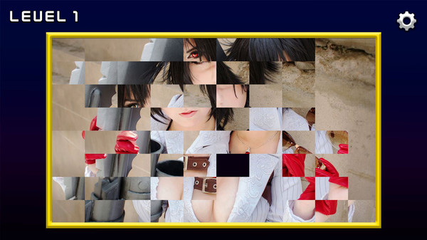 Screenshot z CosPuzzle