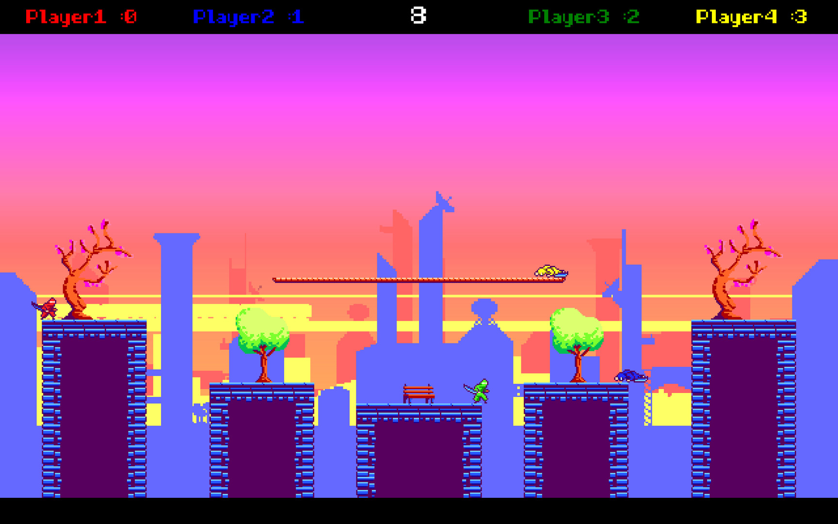 Neon Slashers Featured Screenshot #1