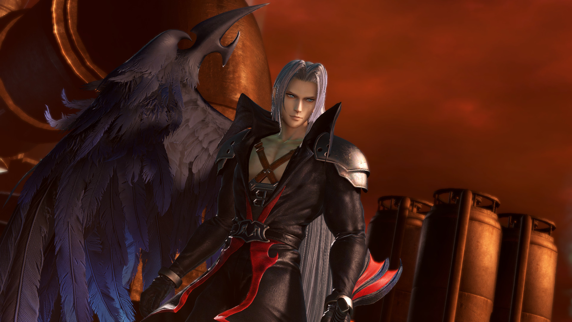 DFF NT: One-Winged Angel Appearance Set for Sephiroth Featured Screenshot #1