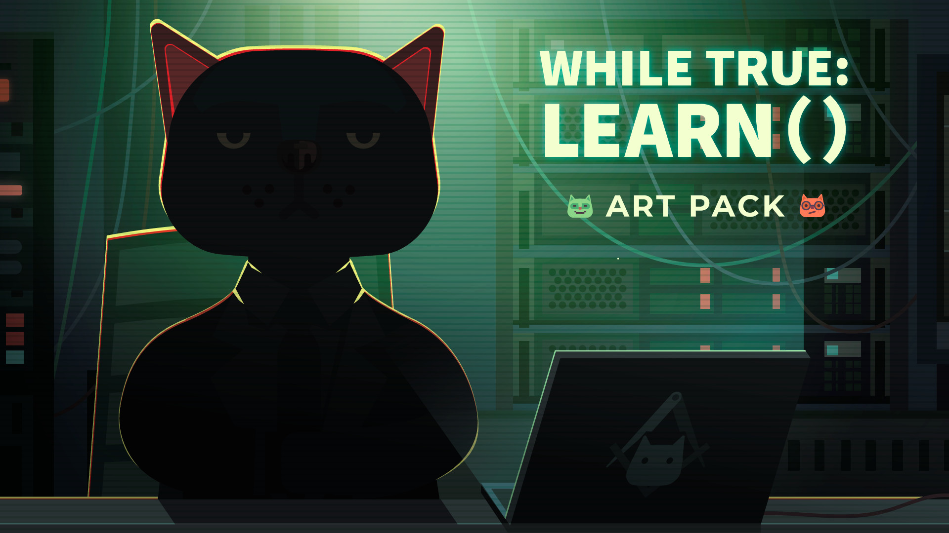 while True: learn() Art Pack Featured Screenshot #1