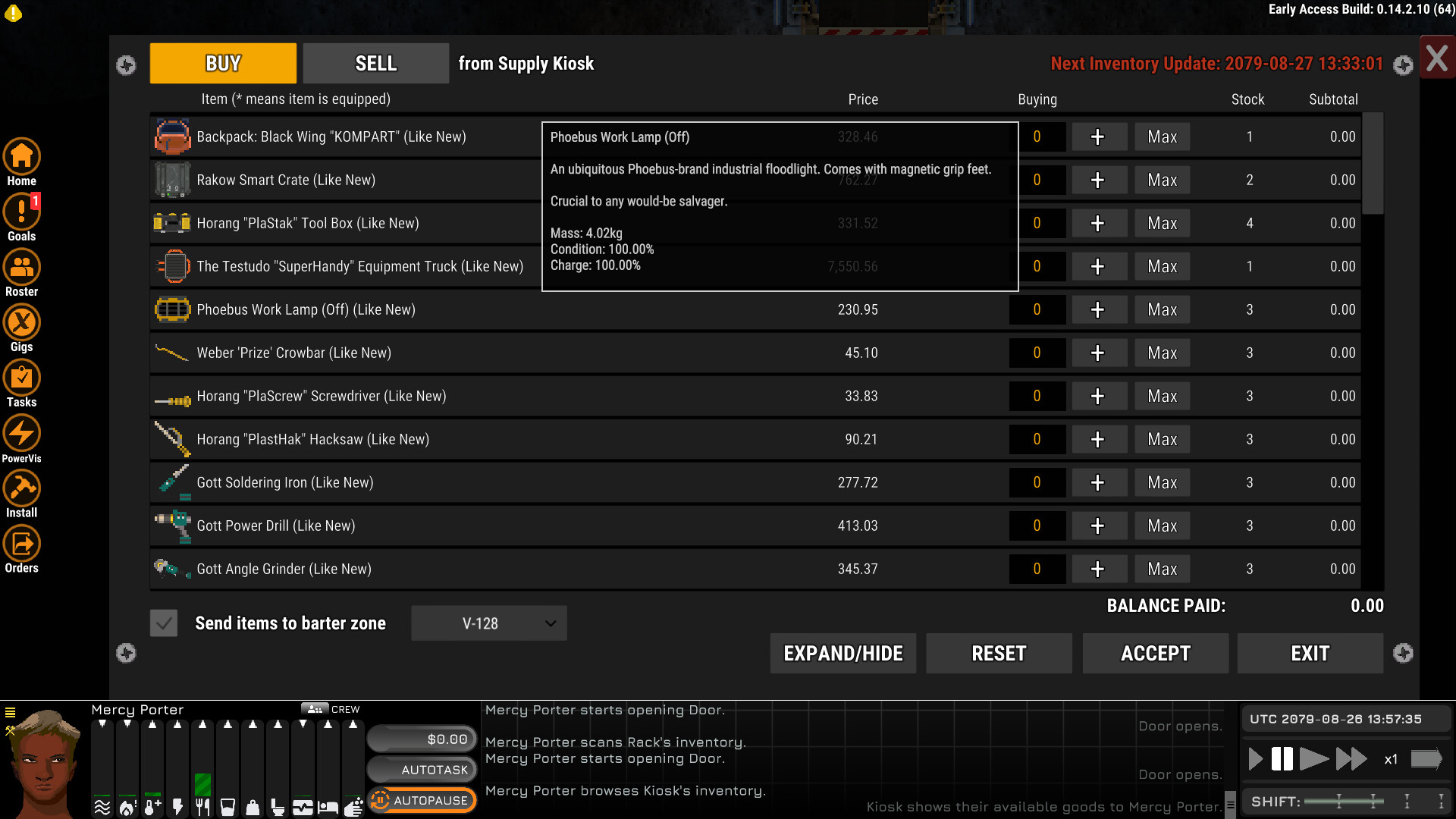 Ostranauts screenshot #4