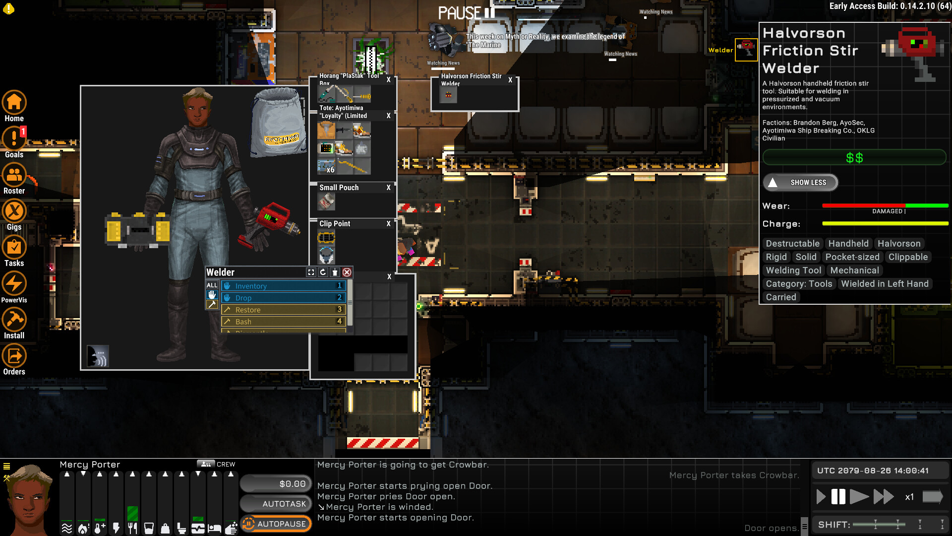Ostranauts screenshot