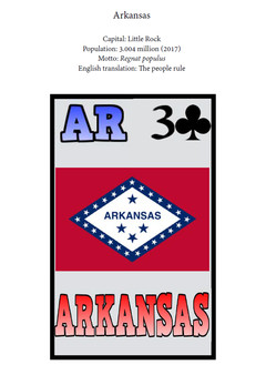 Solitaire: Learn the Flags - US States Book screenshot 1