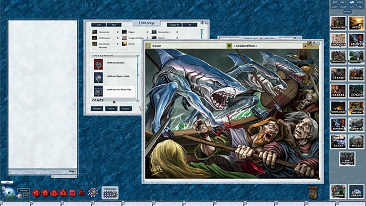 Fantasy Grounds - Hellfrost: The Blood Tide (Savage Worlds)のスクリーンショット 1