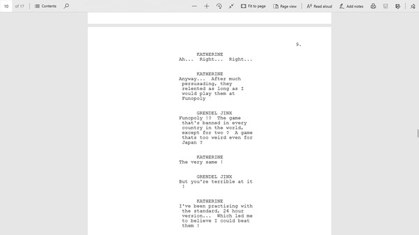 Welcome To... Chichester 1/Redux : Katherine's Game Script screenshot 5