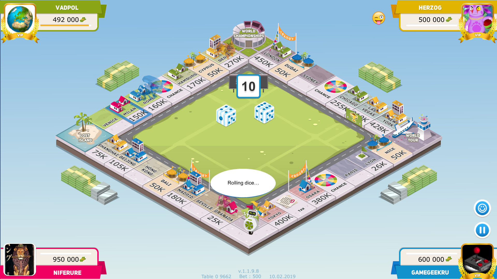 Business tour. Piggybank of gold screenshot 5