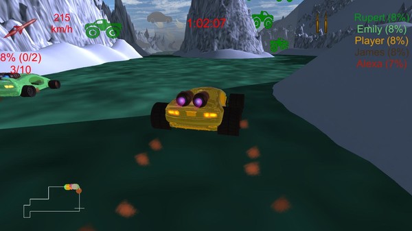 Screenshot z Ribbon Racer Next Screenshot z Ribbon Racer Next